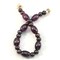 B077 - Purple Handmade Beaded Bracelet product 3
